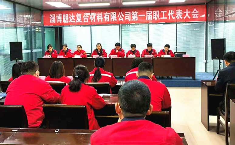 淄博朗達復合材料有限公司第一屆職工代表大會勝利召開